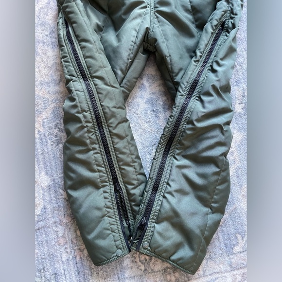 LL Bean RefrigiWear 395 Cold Weather Insulated Bib Overall Vtg 70s Script Large - Picture 7 of 9